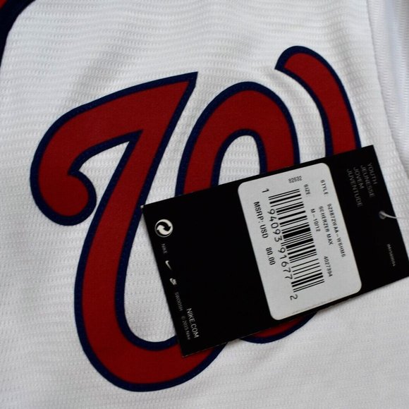 Washington Nationals Nike MLB Youth Boys Max Scherzer Jersey New M (10-12) - Picture 6 of 8